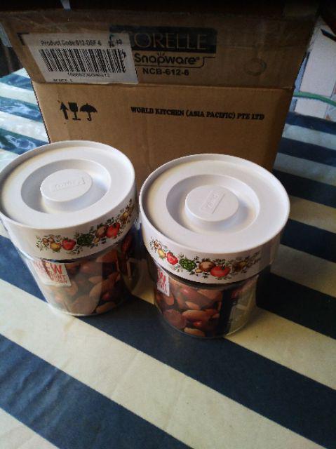 Toples Pyrex 1l (1 Liter) Kaca Store N See Kedap Udara Airtight 7024-8