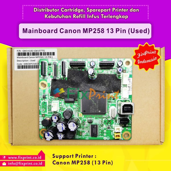 Cara Memperbaiki Mainboard Printer Canon Mp258 Mati Total - Bagi Hal Baik