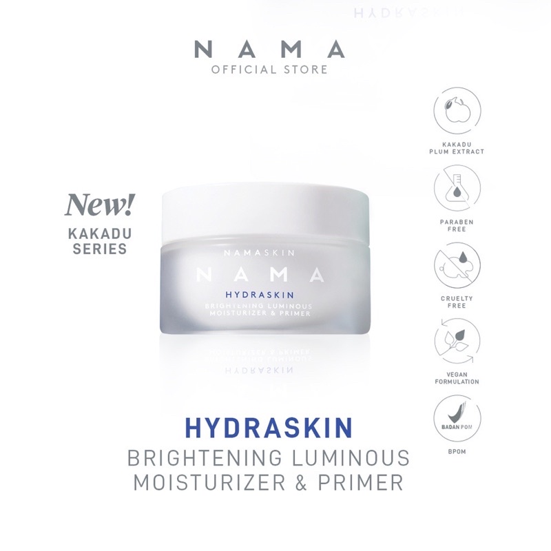 NAMA BEAUTY HYDRASKIN BRIGHTENING LUMINOUS MOISTURIZER &amp; PRIMER