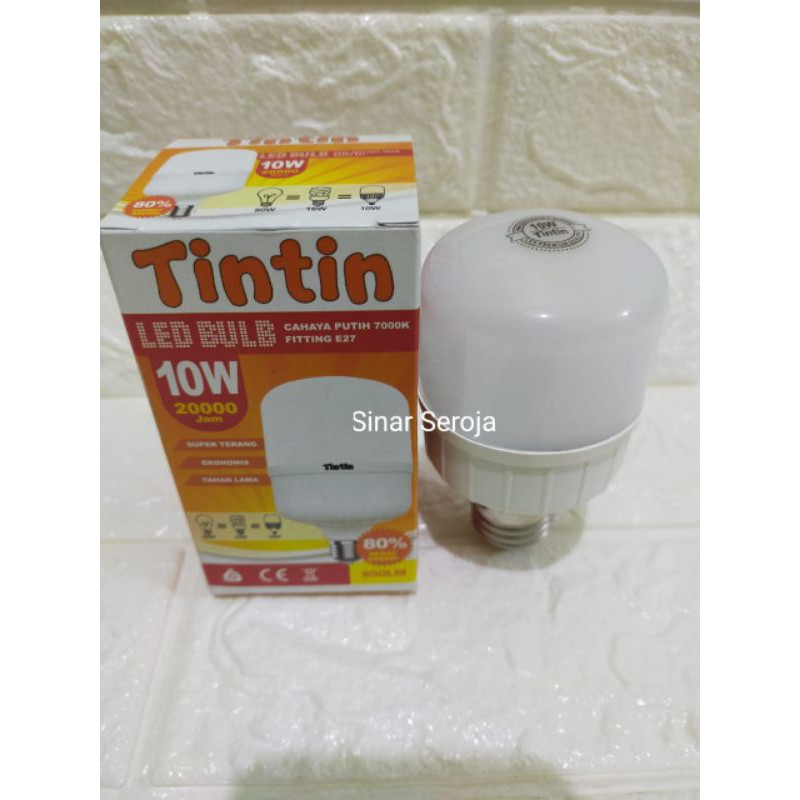 Lampu Led Murah Bolam10w/10Watt Tintin