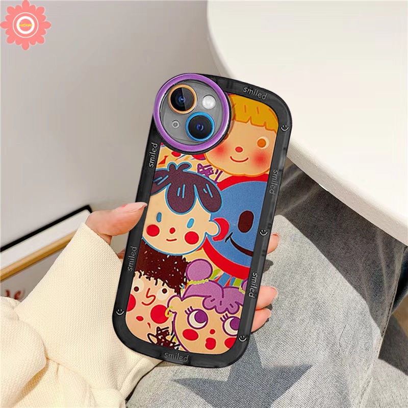 Soft Case TPU Motif Kartun Graffiti Untuk Samsung A50 A32 A50s A30s A13 A03s A51 A52 A22 A12 A53 A33 5G A20s A03 A52s A31 A11 M22 M32