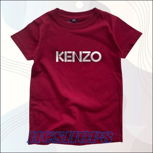 Kaos Anak Ideal Logo Kzoo Usia 2-16th Unisex Cowok Cewek Kaos Oblong Anak Pakaian Anak Laki Laki Perempuan