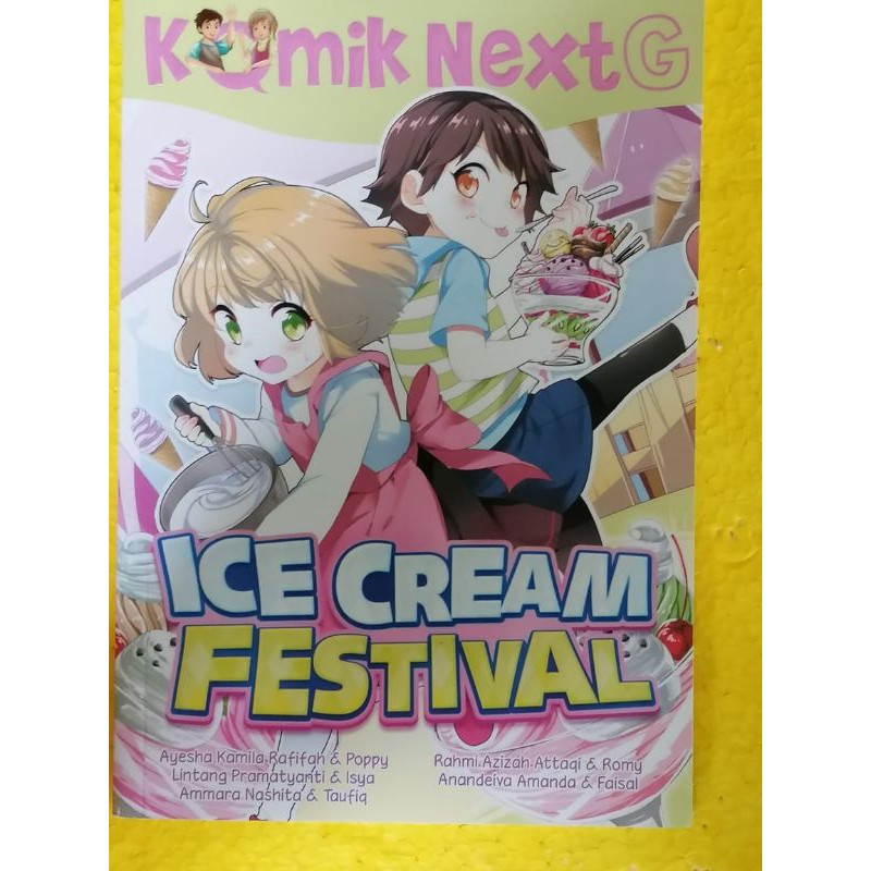 komik nextG Ice cream festival (bekas)