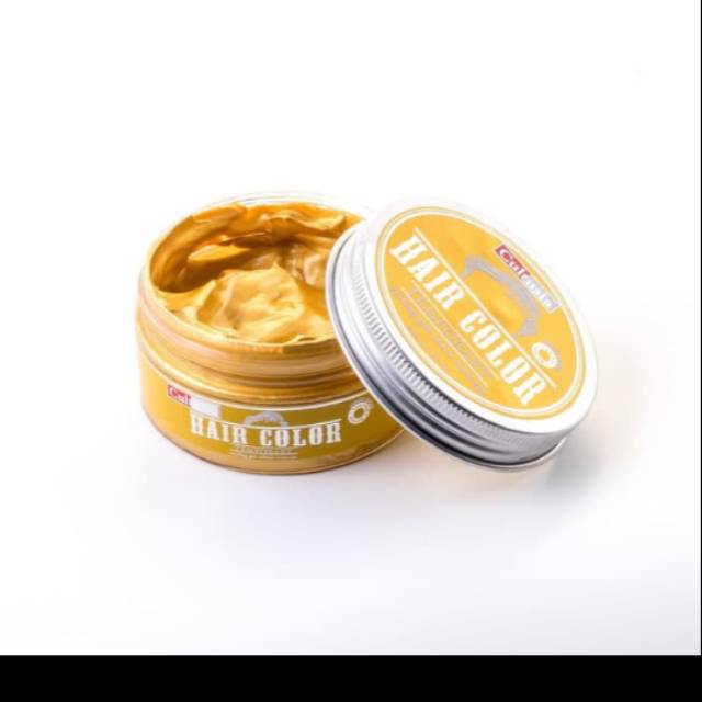 Pomade Warna Cultusia Hair Color Temporary 80ml - Light Gold