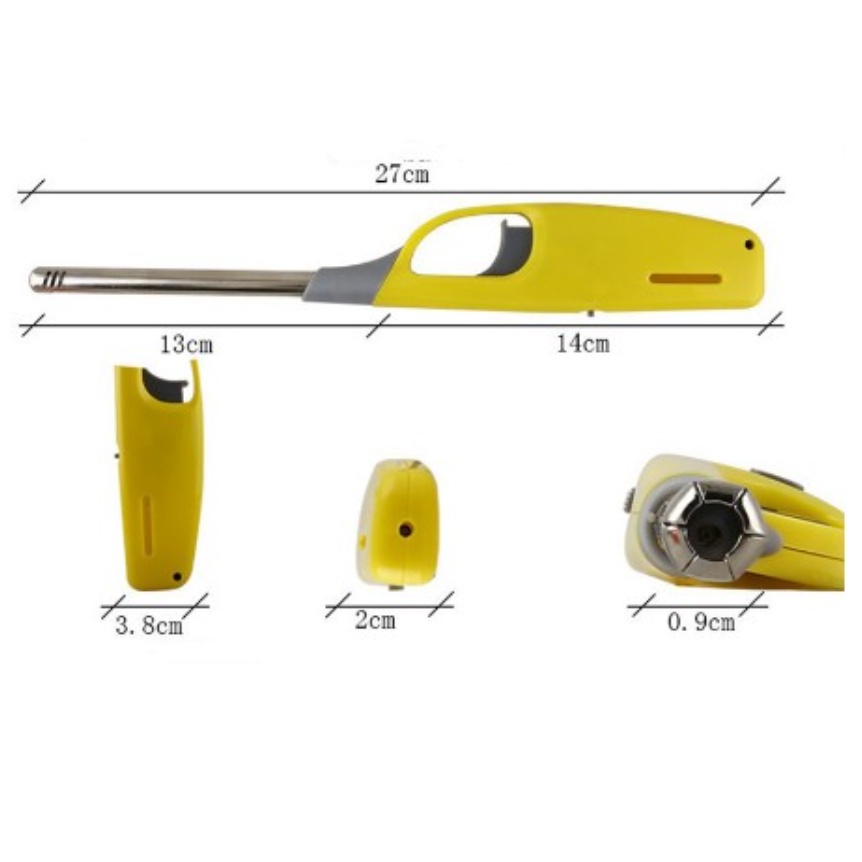 BAJ Korek Api Gas - Alat Pematik Api Kompor Lilin Lighter Multifungsi oven pemicu minyak tongkat panjang / PR058