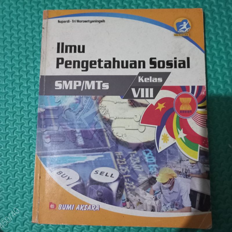 BUKU BEKAS IPS SMP/MTs kelas VIII