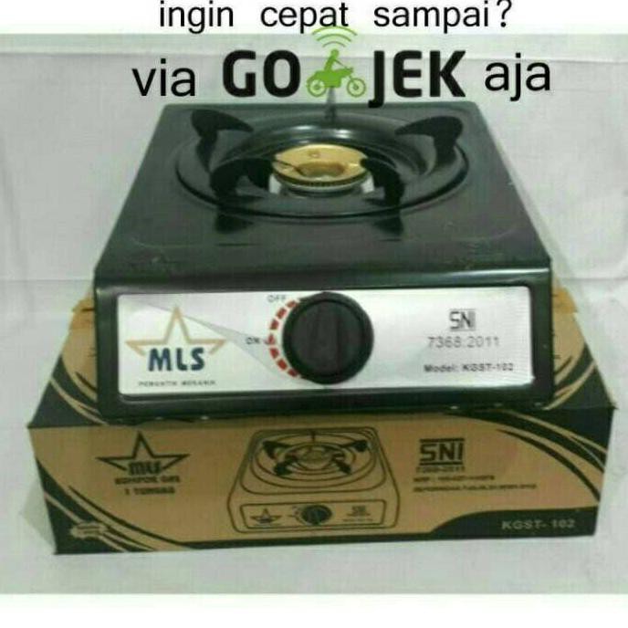 Kompor Gas 1 Tungku Murah Merk Mls Kgst 102 (Sni) - Terbaik 