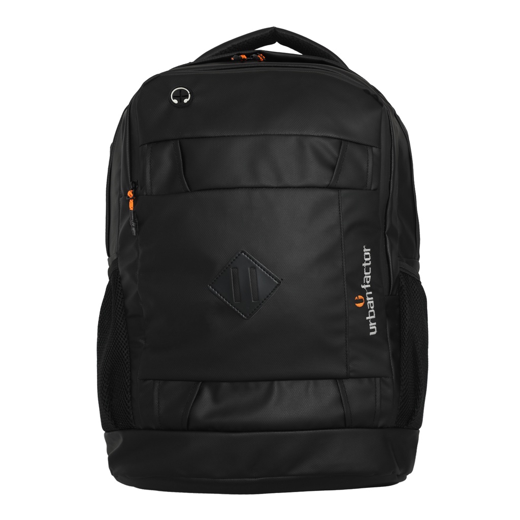 LUXURIOUS BLACK |ManNeedMe x URBAN| Tas Ransel Punggung Pria Tas Backpack ORIGINAL