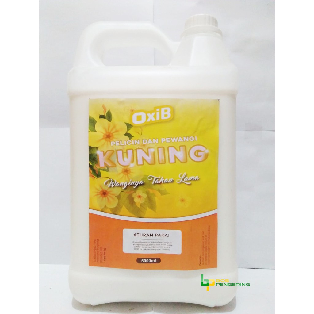 Pelicin Pakaian Laundry OxiB PELICIN KUNING- Pelicin Super Lembut 5 Liter Kualitas Terbaik