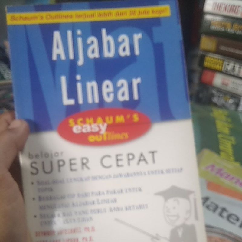 

aljabar linear - schaum's