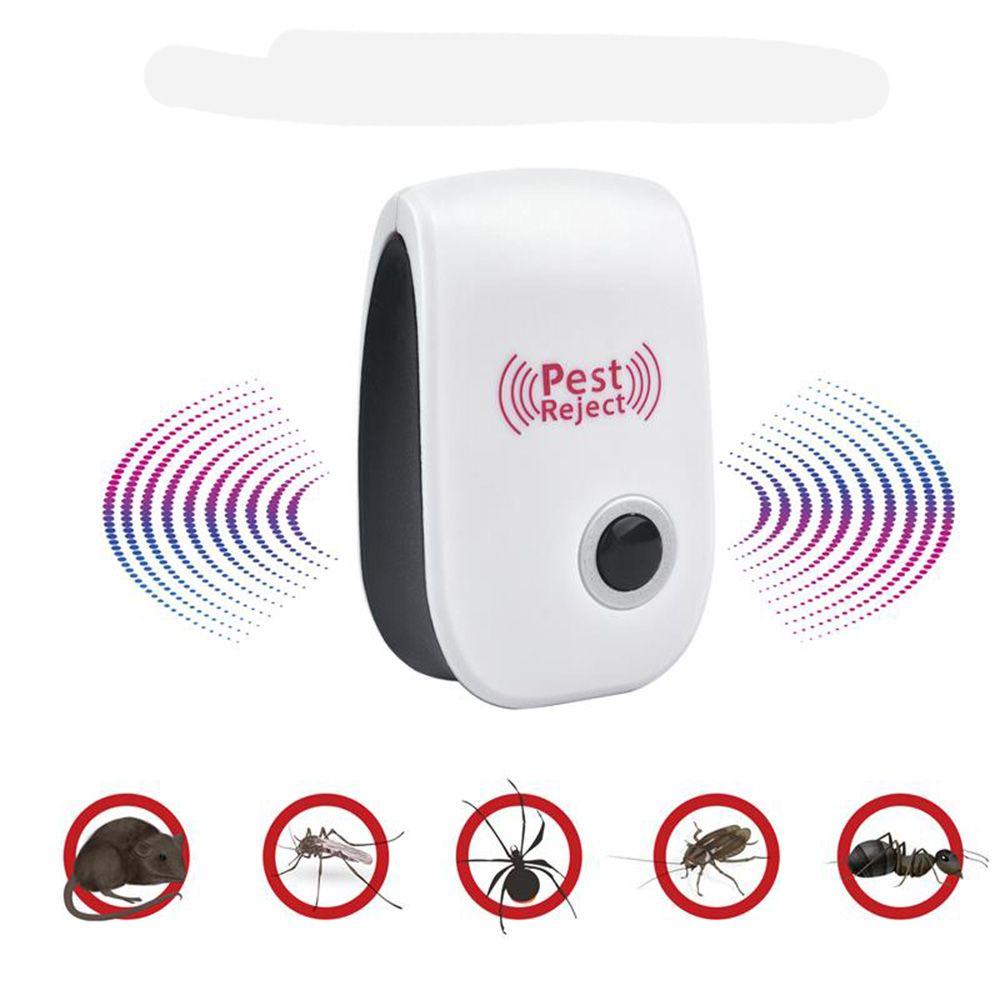 REBUY Alat Pengusir Tikus Elektronik Kecoa Cerdas Nyamuk Serangga Reject Perlengkapan Berkebun Pembasmi Serangga
