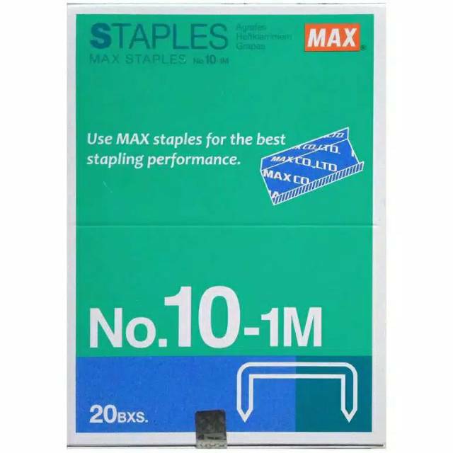 Isi Staples Max No.10-1M Grosir