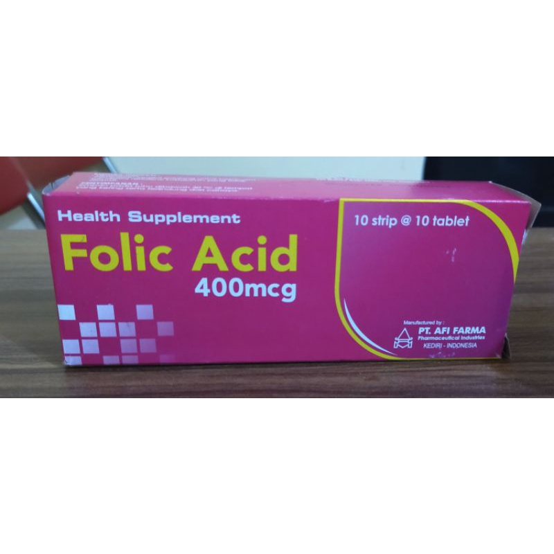 asam folat 400mcg per 30 tablet | mempersiapkan kehamilan / nutrisi ibu hamil