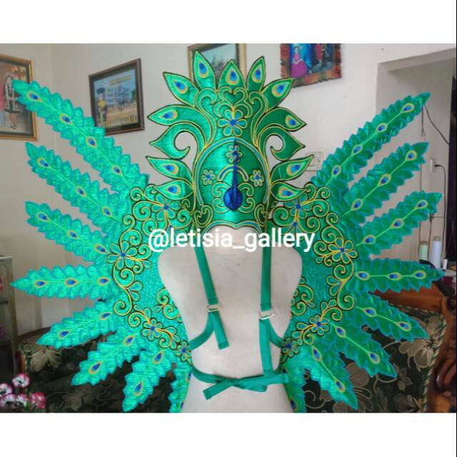 SAYAP KARNAVAL / MAHKOTA KARNAVAL / BADONGAN / MAHKOTA MERAK