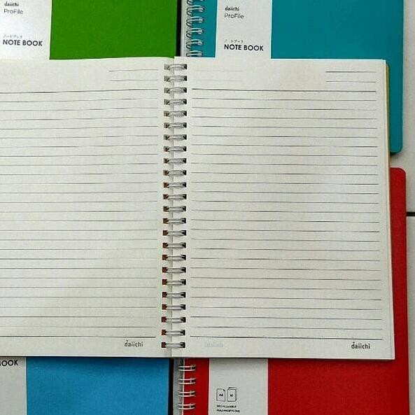 

☼ NOTE BOOK/RING/MEMO BUKU DIARY CATATAN DAIICHI A5 ♥