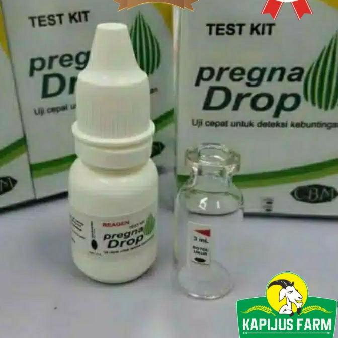HOT SALE|SQ15|Pregna Drop Test Kit Deteksi Kebuntingan Hewan Ternak Ruminansia