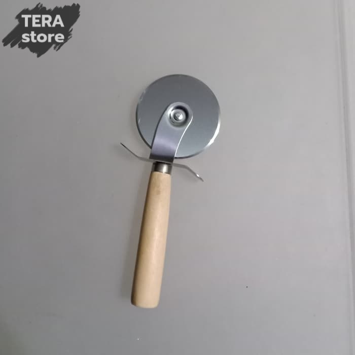 

Pisau pizza stainless steel/ pizza cutter/ pisau roda pemotong pizza