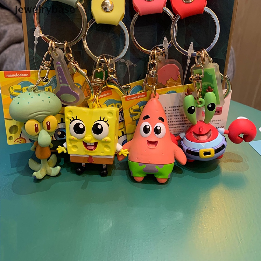 Gantungan Kunci Bentuk Kartun SpongeBob SquarePants