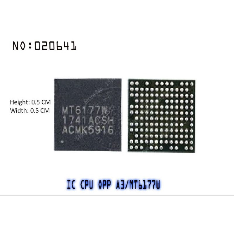 IC Pa MT6177W Redmi 9 Original New Tested Baseband Sinyal RF MT 6177W
