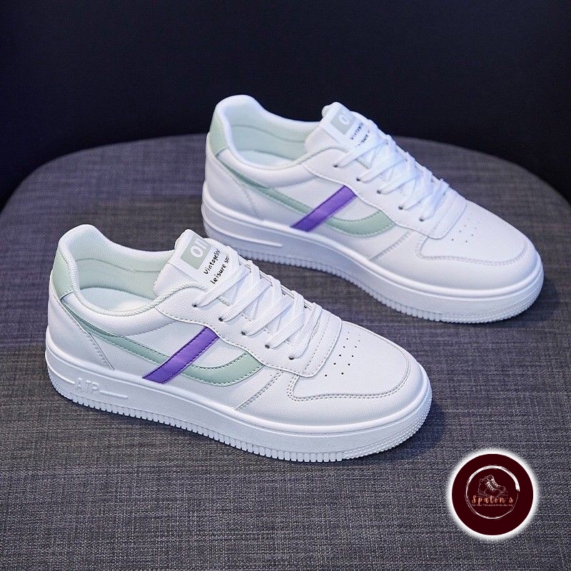 Sepatu Sneakers Wanita Terbaru Korea Style Cewek Kekinian-1