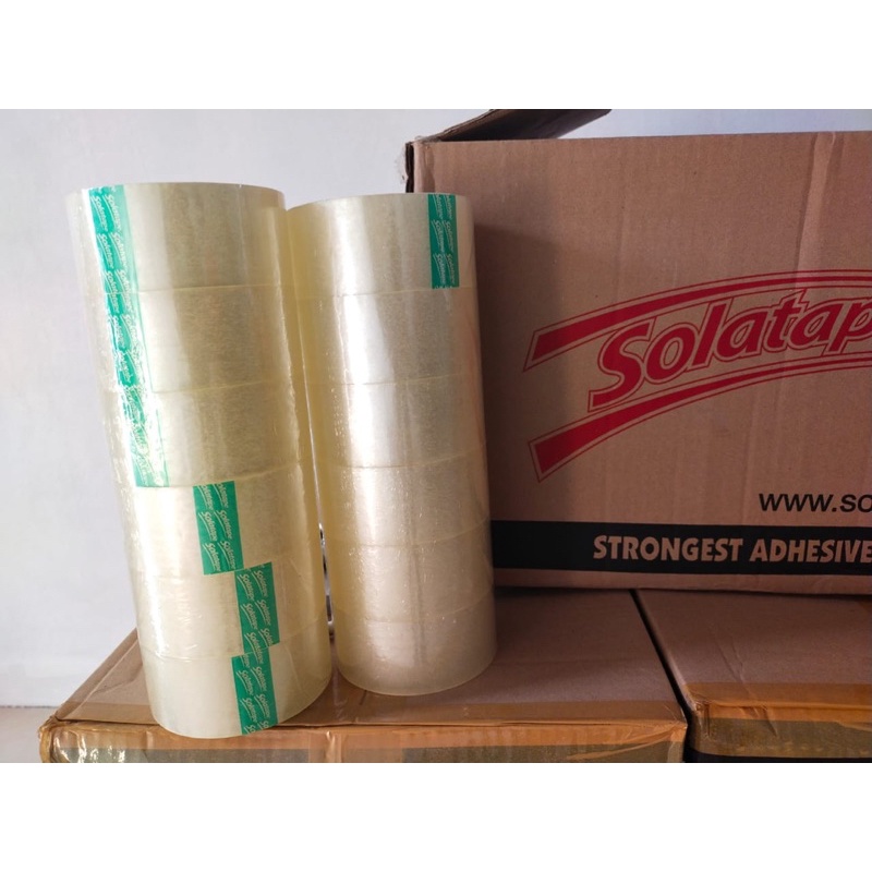 

lakban solatape 90 yard satu roll kualitas daimaru