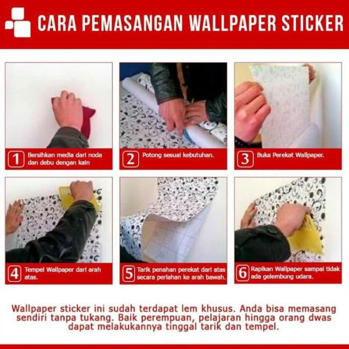 Mantap Wallpaper Sticker Dinding Motif Batu Alam Hitam Bagus