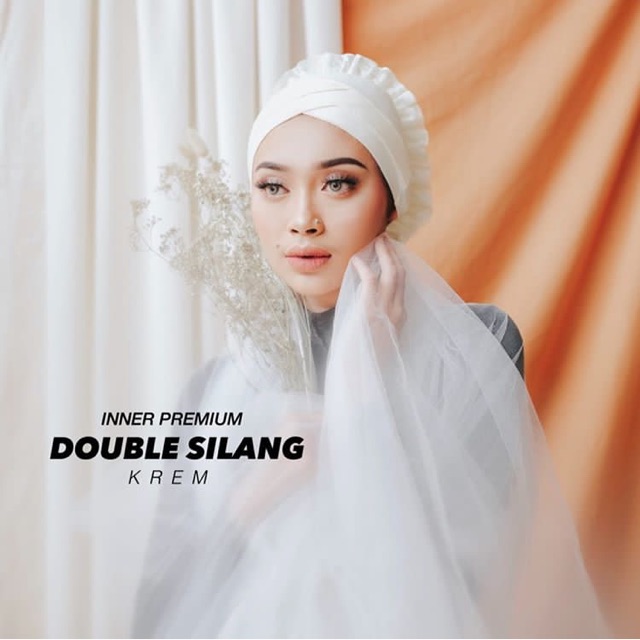 Inner Premium Double Silang Krem Inibuna