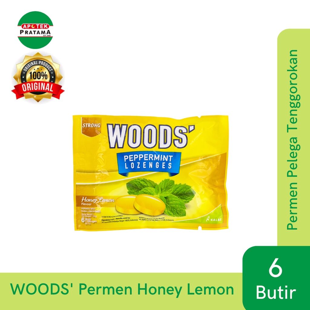 

WOODS HONEY LEMON LOZ