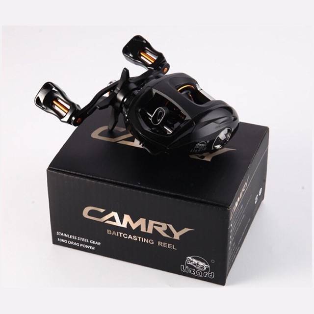 Reel BC CAMRY LIZARD 12+1 ball bearing max drag 10 Kg