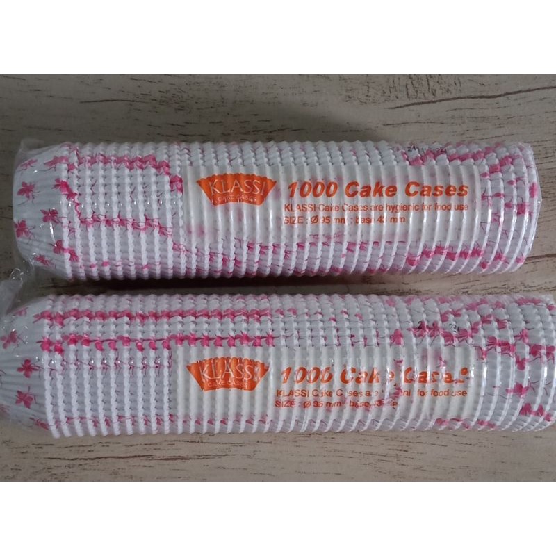 

Kertas Cake/ Klassi Cake Cases isi 1000