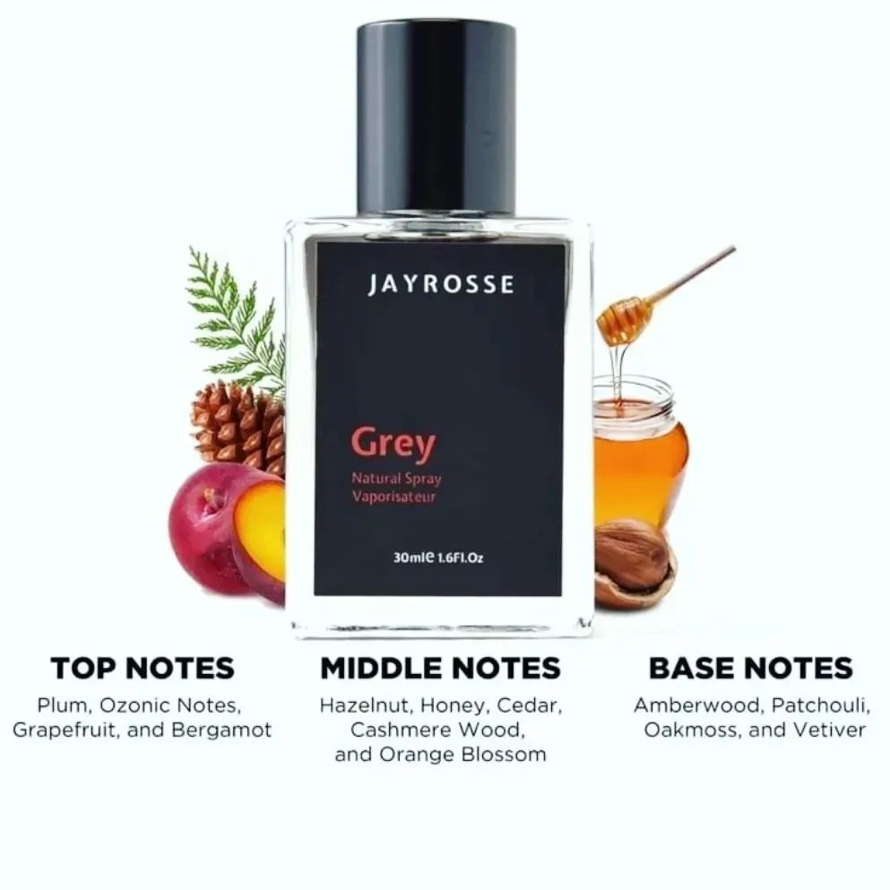 Parfum Pemikat Pasangan Jayrosse Jayrosee Jayrose Grey Rouge Noah Luke - Parfum Pria Wanita Best Seller Inspired By Jayrosse