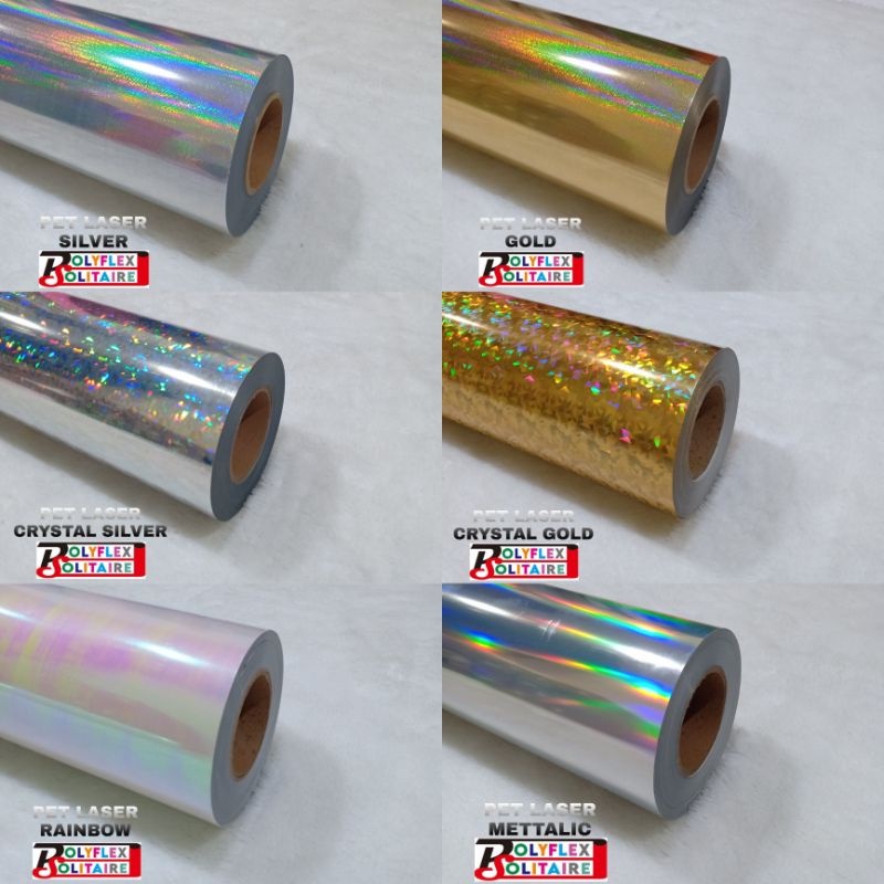 Polyflex Pet Laser Mettalic Hologram Spectrum Made In Korea