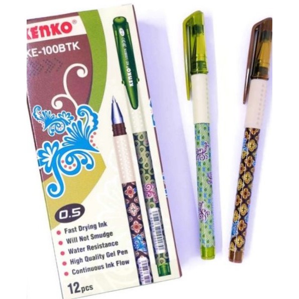 

KENKO GEL PEN KE-100BTK (BATIK)