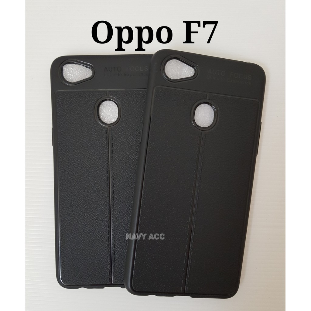 Case Oppo F7 - Softcase Auto Focus Leather Case F7