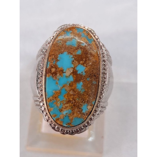 Cincin Batu Pirus Persia Urat Emas Asli Harga Murah