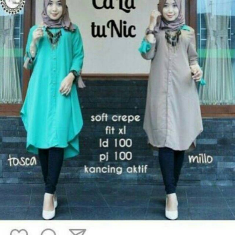 Cala tunik atasan wanita fashion remaja