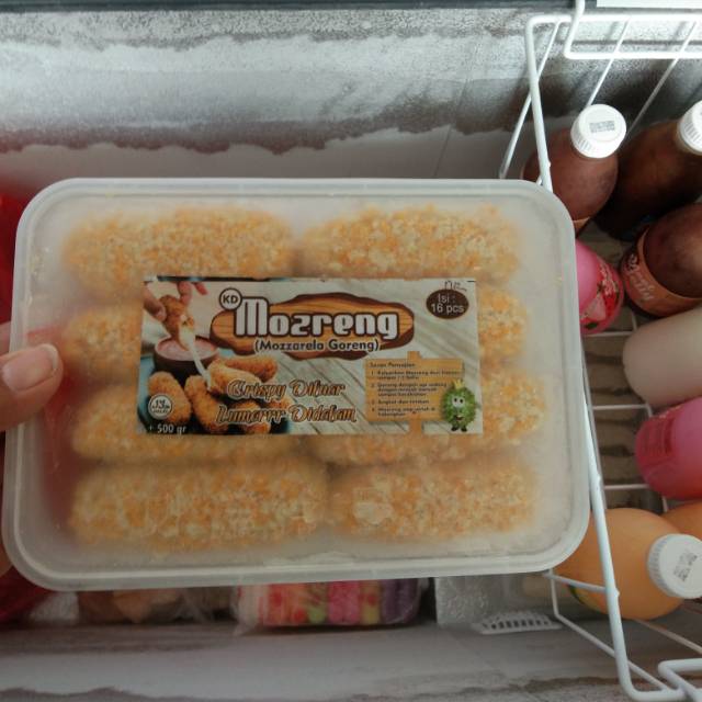 

Mozarella goreng isi 16pc Rp. 28.000