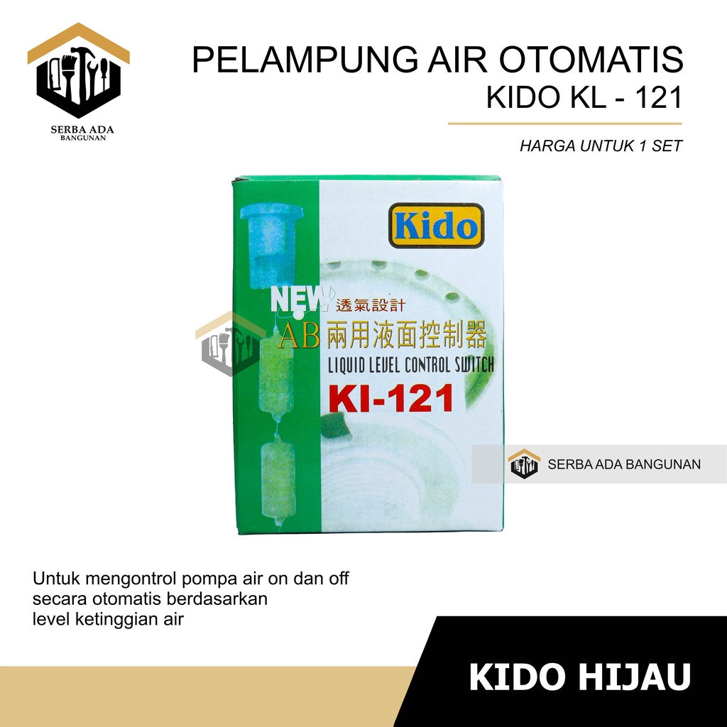 Radar Pelampung plampung KIDO air otomatis untuk tengki murah Taiwan-1 PCS