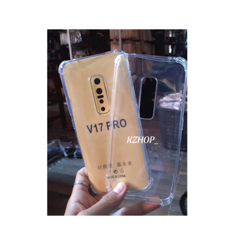 Anticrack Vivo V17 Pro / v17pro Anti Crack Bening Transparan Softcase Casing Soft