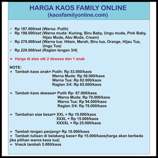  baju  kaos keluarga  family ulang  tahun  request nama custom 