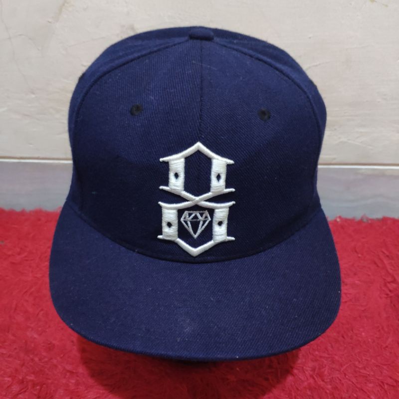 Topi Snapback Rebel Eight tag Cap House Vintage