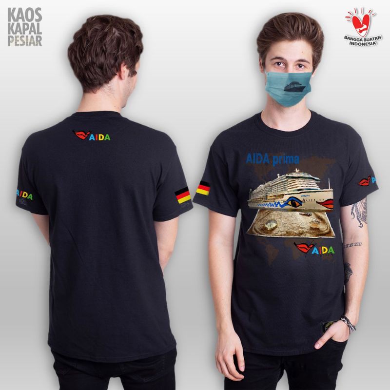 Kaos Kapal Pesiar AIDAprima