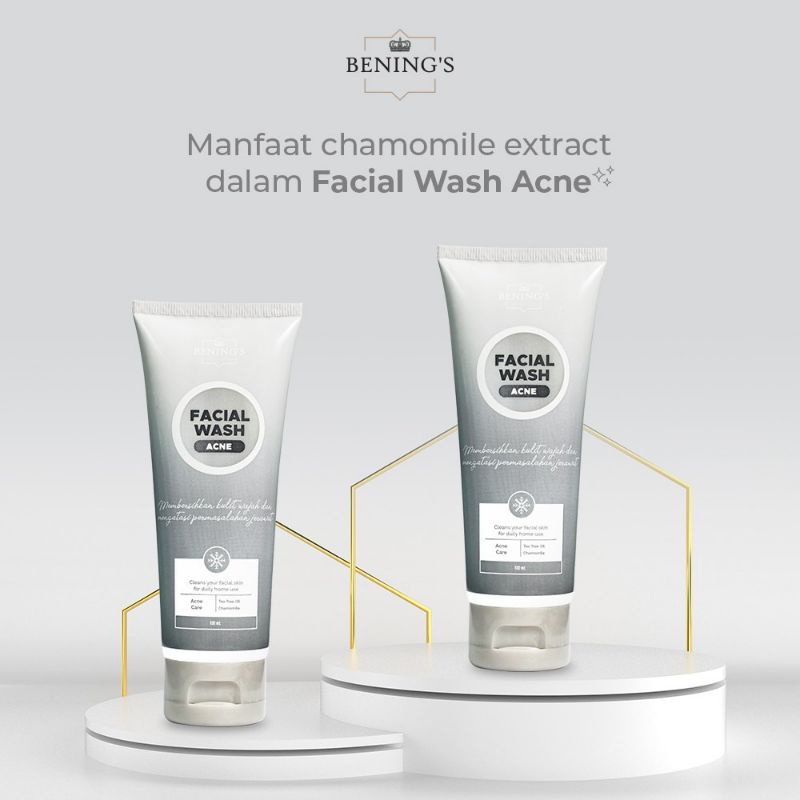 FACIAL WASH ACNE BENINGS SKINCARE BY DR OKY