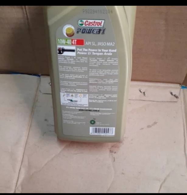 Oli Castrol Power 1 10W-404T 1L