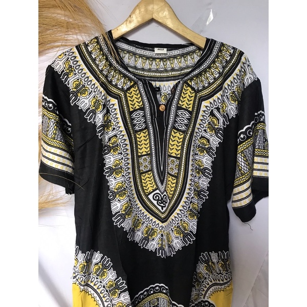 KAOS ETNIK DASHIKI BAJU BATIK Pengrajin BALI UJE JEPRI