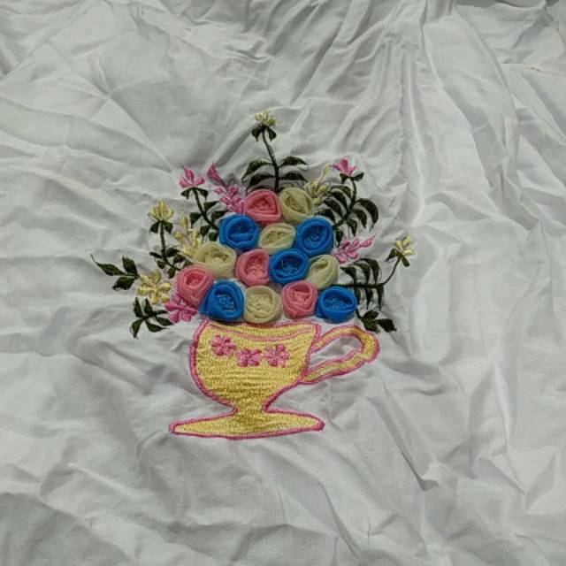 MTPR2026, Mukena/Rukuh Terusan Polino Remaja Bordir .