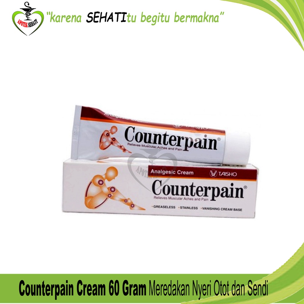 Counterpain Krim Pereda Nyeri Otot Sendi Keseleo Memar