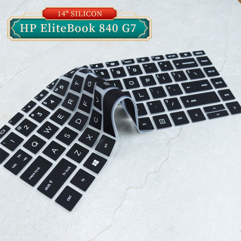 Cover Pelindung Keyboard HP EliteBook 840 G7 Zhan X14 14 &quot;Bahan Silikon Tahan Air Dan Debu