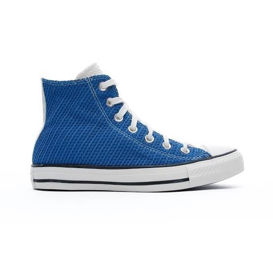 high top converse platform blue