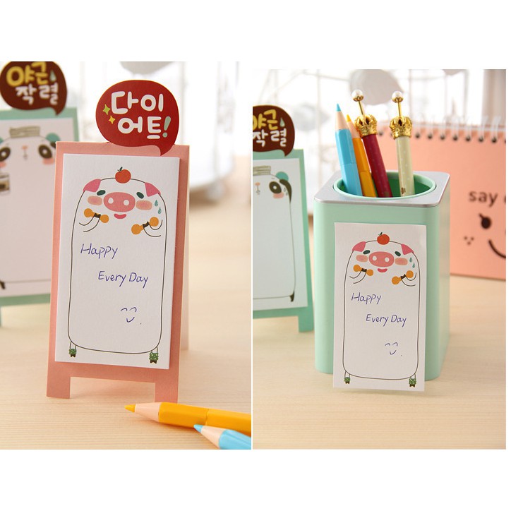 

J2 - Catatan tempel memo korea Sticky notes segi ja
